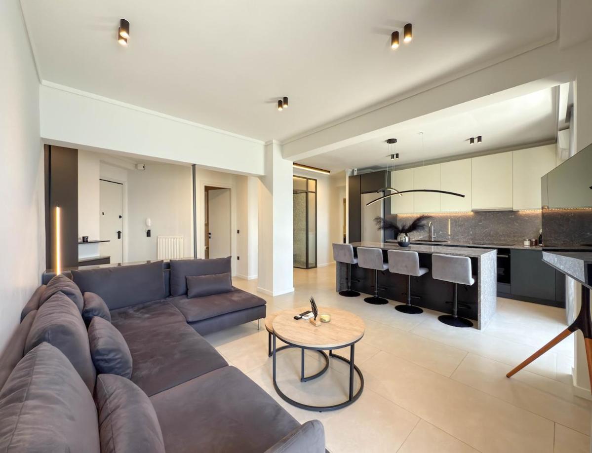 Luxury Sea View Retreat Appartement Thessaloniki Buitenkant foto