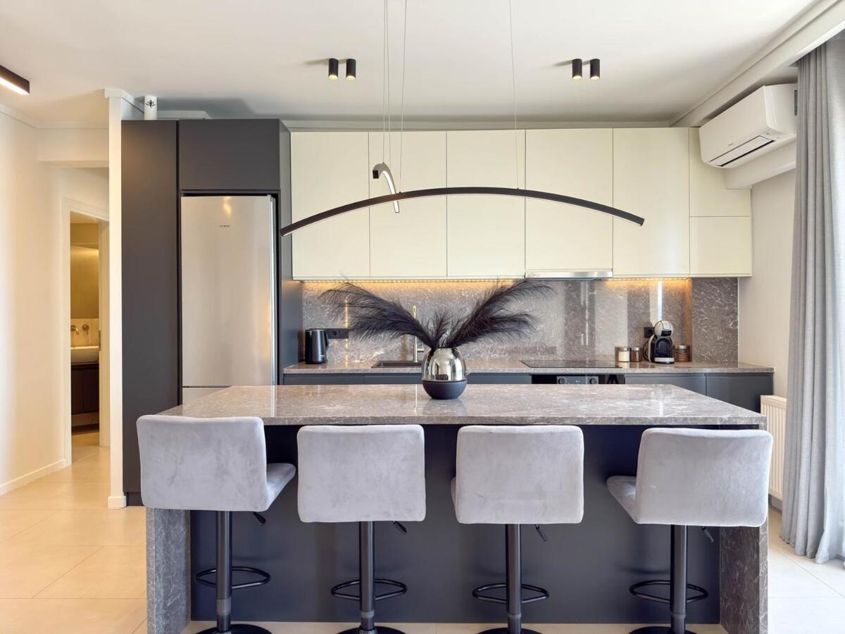 Luxury Sea View Retreat Appartement Thessaloniki Buitenkant foto