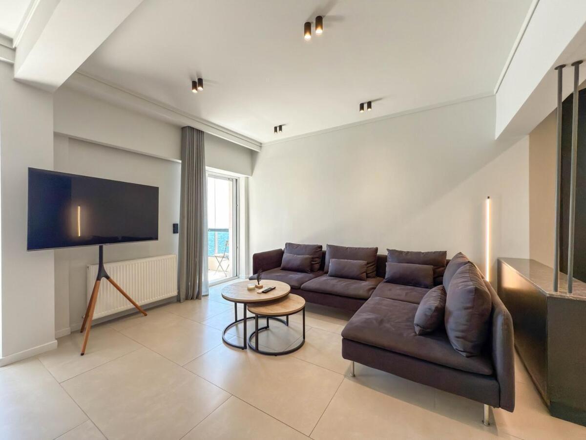 Luxury Sea View Retreat Appartement Thessaloniki Buitenkant foto