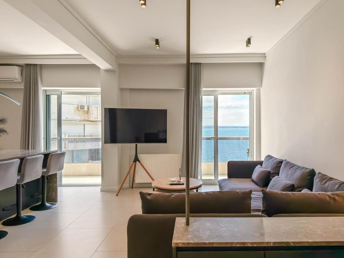 Luxury Sea View Retreat Appartement Thessaloniki Buitenkant foto