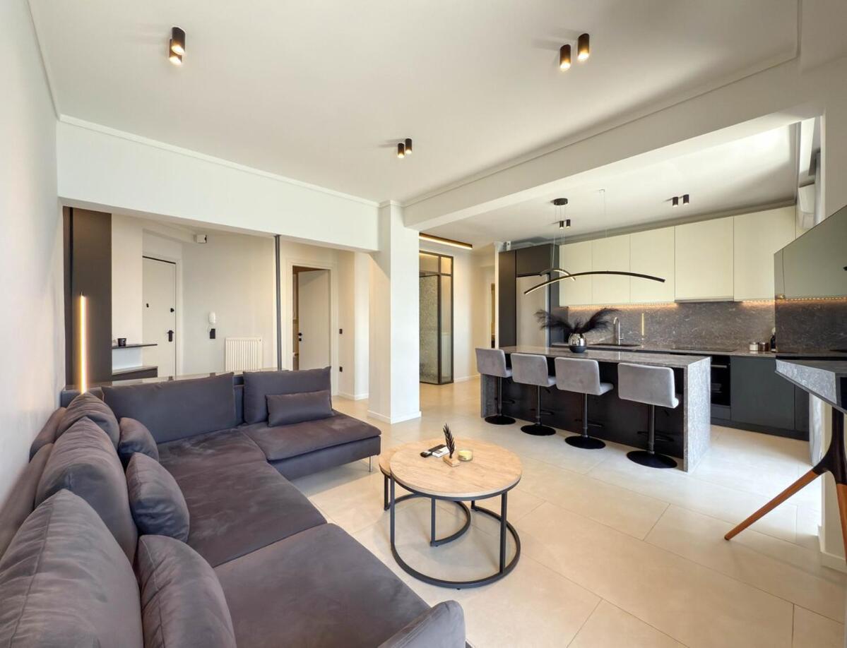 Luxury Sea View Retreat Appartement Thessaloniki Buitenkant foto