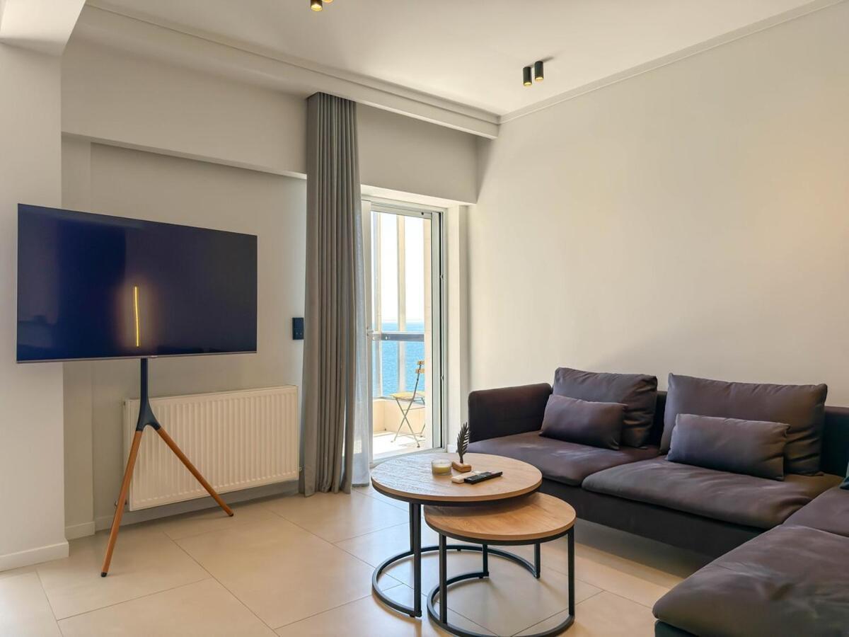 Luxury Sea View Retreat Appartement Thessaloniki Buitenkant foto